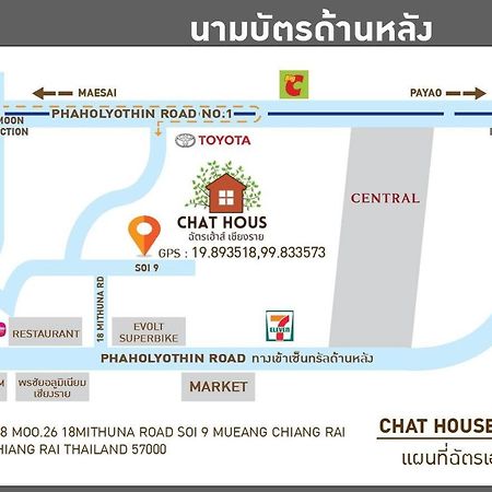 Chat House Soi 18 Mithuna Chiangrai Chiang Rai Buitenkant foto